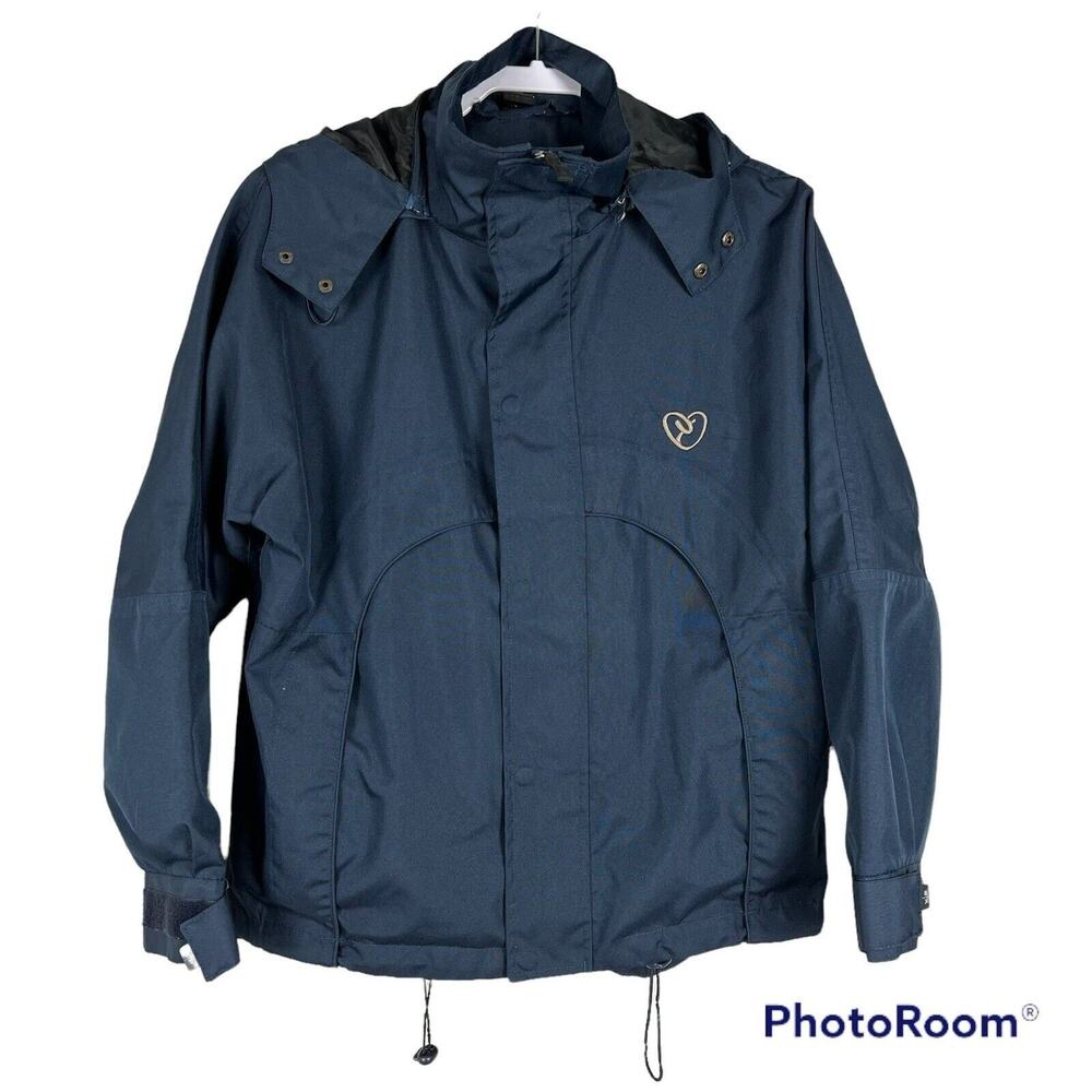 Xplore Men's Jacket Size M Waterproof Windproof Reflective Removable Hood